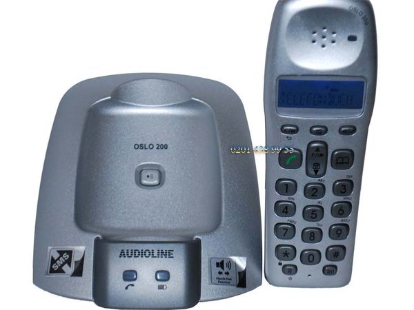 Audioline Oyster 200 analog schnurloses Telefon