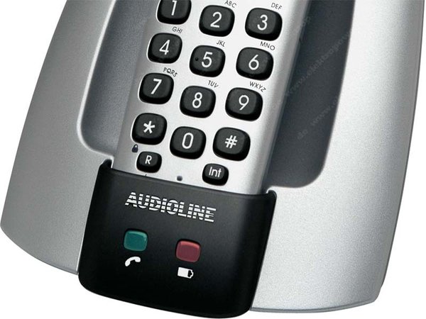 Audioline OSLO 100 schnurloses analog Telefon