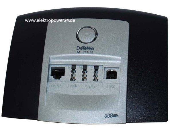 DeTeWe ISDN/Analog Umwandler TA33 USB