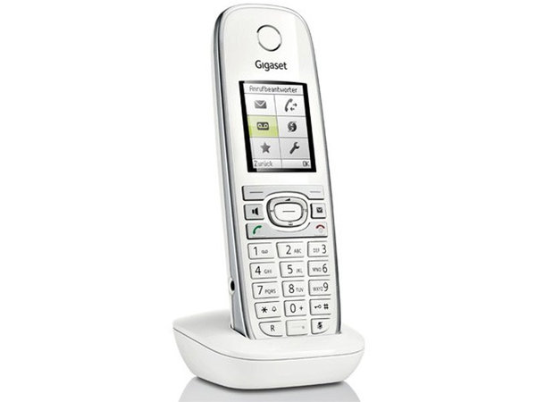 Siemens Gigaset C610H DECT Telefon TRIO SET (weiß) - refurbished