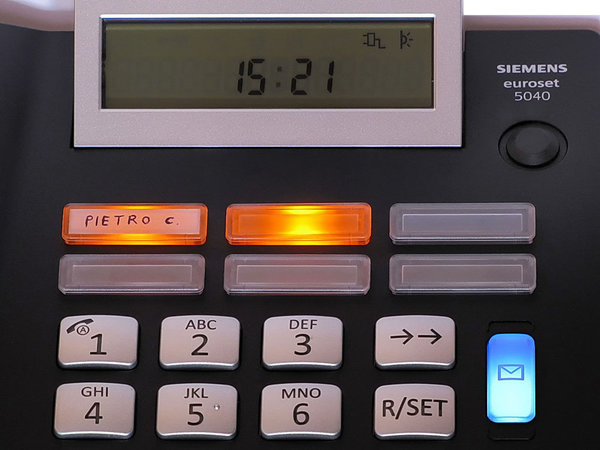 Siemens Euroset 5040 analog Büro Haus Telefon m. großen Tasten Seniorentelefon