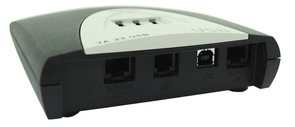 DeTeWe ISDN analog umwandler TA 33 USB - 3x analog 1x ISDN Terminaladapter CLIP