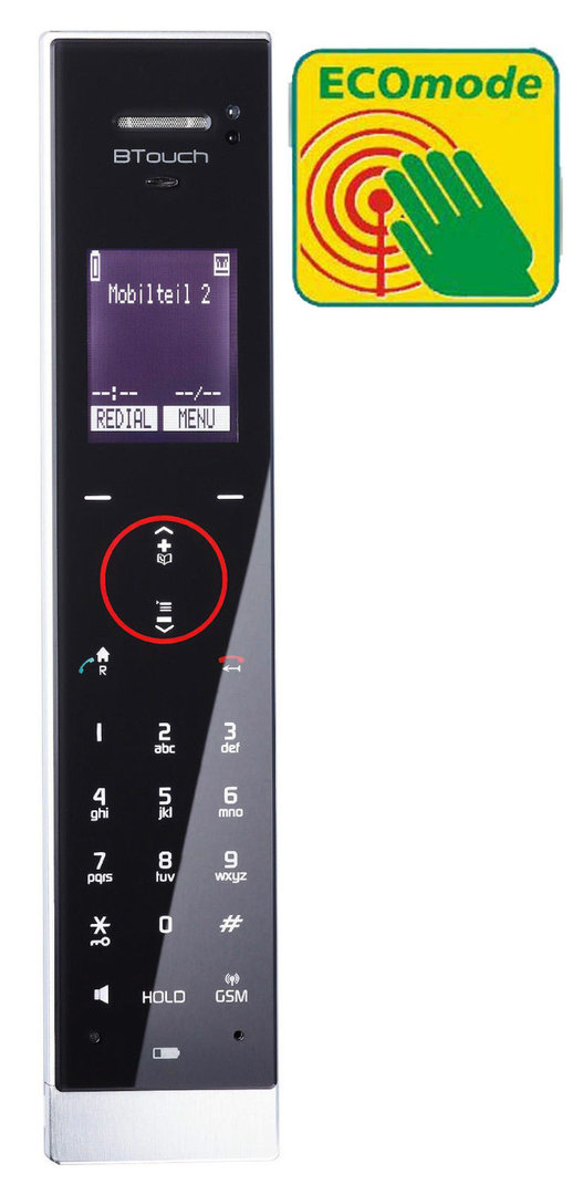 Swissvoice BTouch schnurloses analoges Festnetz Telefon Touch Display NEU+OVP