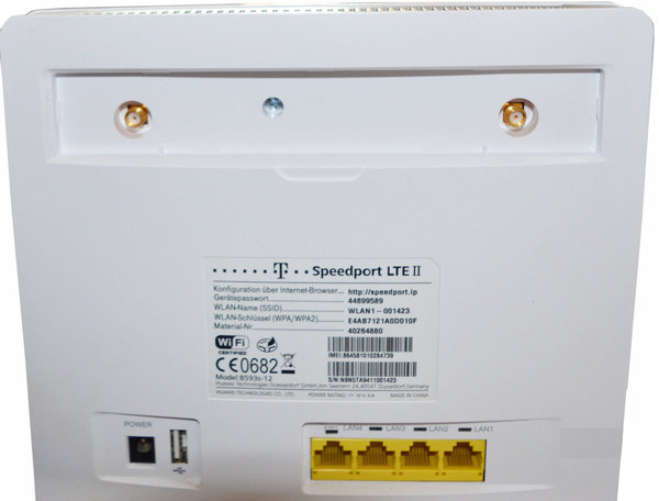 Telekom Speedport LTE2 Huawei B593s-12 simlockfrei Router