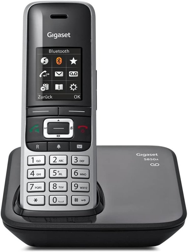 Gigaset S850A Dect Schnurlostelefon mit Anrufbeantworter